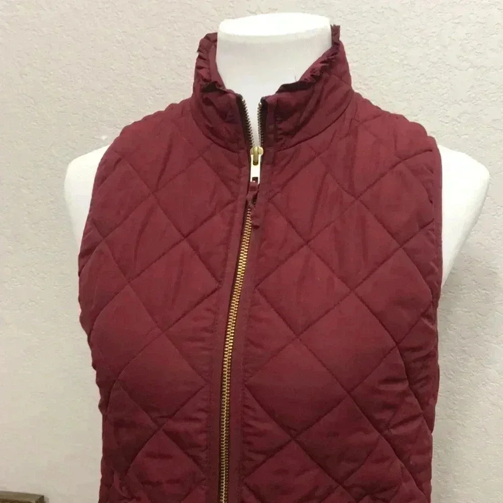 J. Crew Mercantile Quilted Vest Jacket